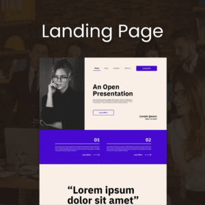 Landing Page