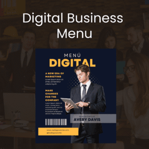 Digital Business Menu