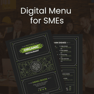 Digital menu for SMEs