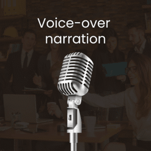 Voice-over narration